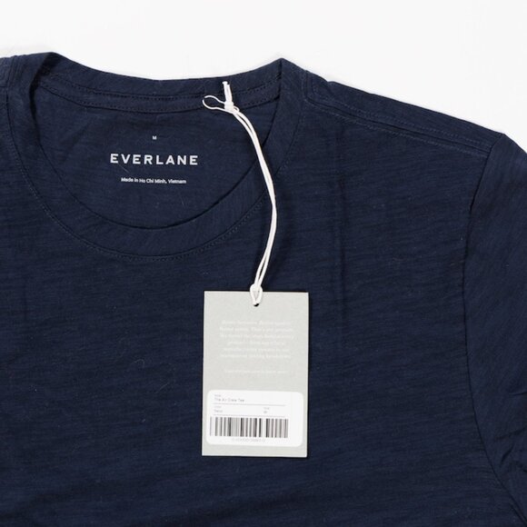 Everlane Men's Blue Short Sleeve T-Shirt - Picture 3 of 9